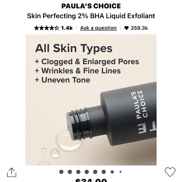 2% BHA Liquid Exfoliant - Brand New - Picture 3 of 4